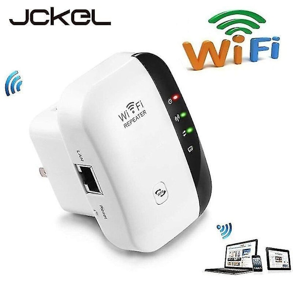Trådløs Wifi Repeater 300mbps Forlænger Forstærker Booster