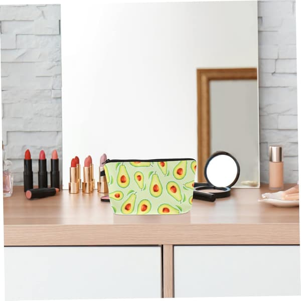 Makeup Taske Multifunktionel Kosmetik Organizer Lynlås Rejsebeholdere til Toiletsager