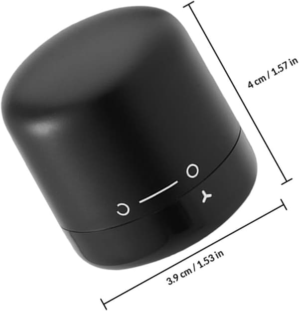 4 stk. vinkorker vakuumforseglingsplugger kompakte elegante ABS silikonpropper