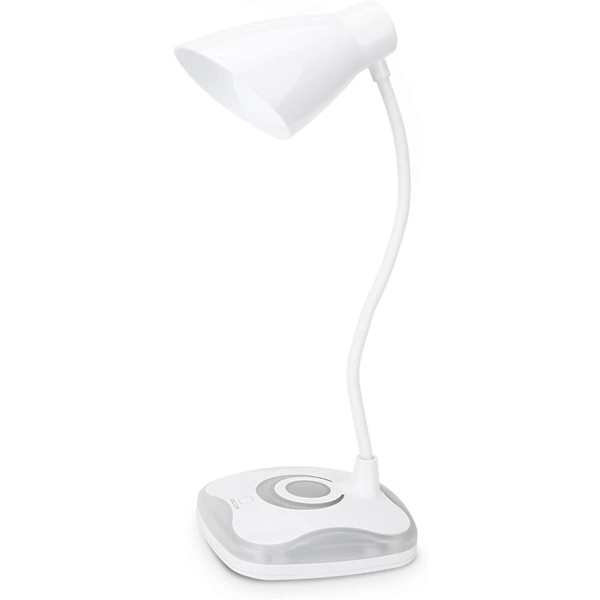 Led-työpöytälamppu, 4w USB-ladattava lukulamppu, tunnelmavalo jalustalla