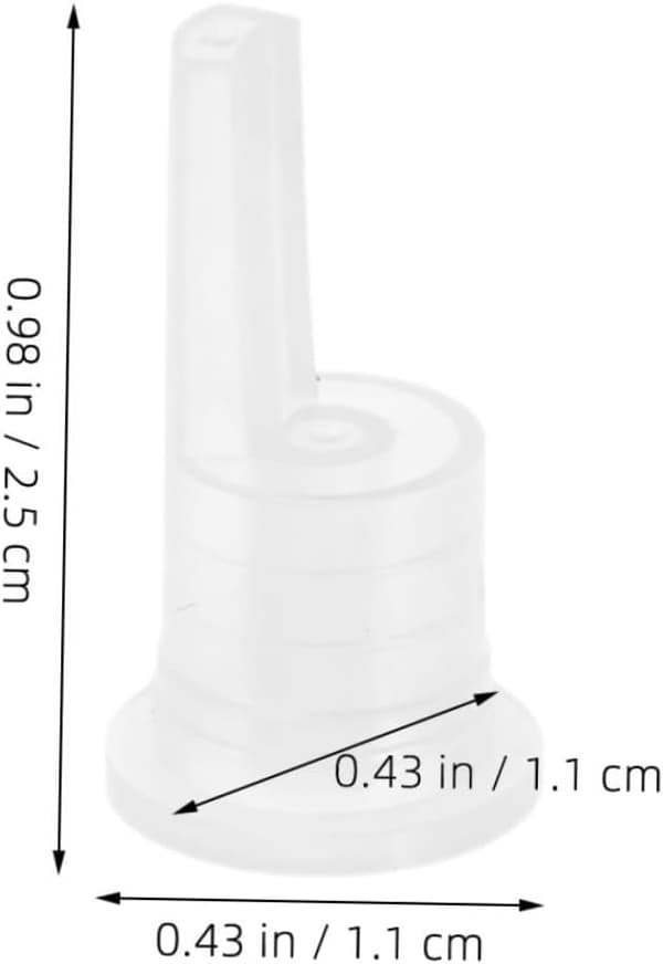150 stk. indre plugger for eterisk oljeflaske, forsegling av mini glassflaskepropper