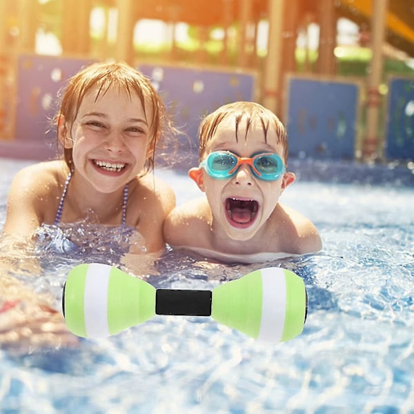 1 Par Vandvægte, Vandtræningsvægte Pool Fitness Udstyr Skumvægt Vand Aerobic Træning Fitness Udstyr Green