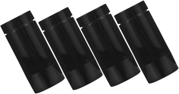 4 stk. sprayflasker læbepomade-tuber, bundfyldte twist-up beholdere