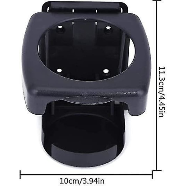 2 stk. Universelle Bilkopholdere Foldbare Drikkeholder Bil