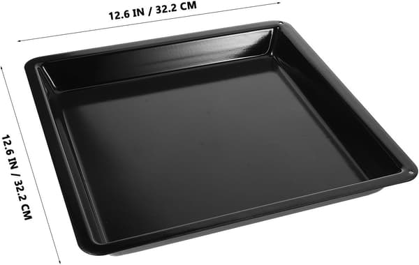 Stekeform i karbonstål for ovn 32,2x32,2x3,2 cm Non-Stick bakeform