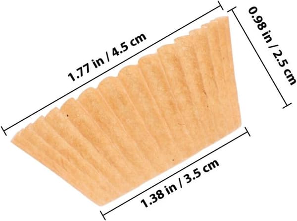 1000 stk. kakebakekopper Cupcake Bakeformer Papir Lett Delikat Utseende
