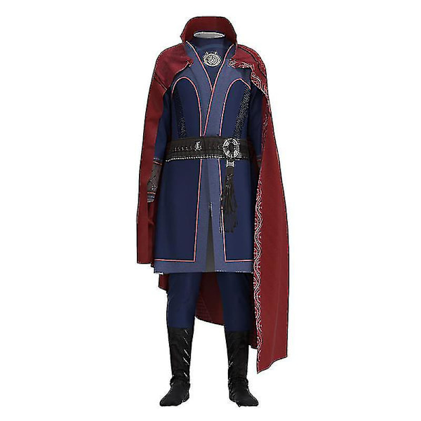 Mærkeligt Kostume Halskæde Ring Rød Kappe Robe Dragt Til Børn Og Voksne Kostume 190 Style 1
