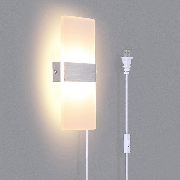 Matte Øjenbeskyttende LED Moderne Vægslamper Kontor Aluminium