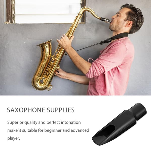 Bærbart tenorsaxofonsæt med ABS-materiale, god tonepræcision og robust design