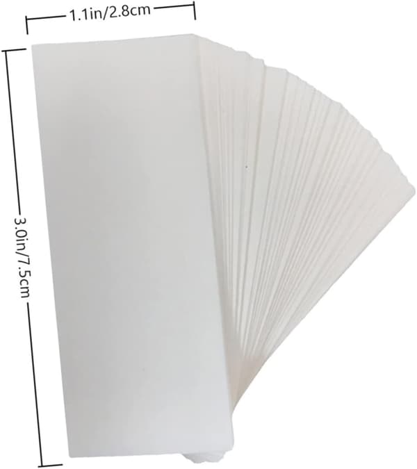 Vattenabsorberande papper 800 ark (8 förpackningar x 100) Laboratorieabsorberande papper rektangulära ark