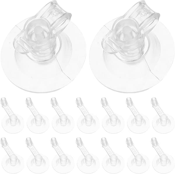 50 stk PVC plast luftpumpeadapterdyser Multifunksjonelle oppblåsningsventiler omformer