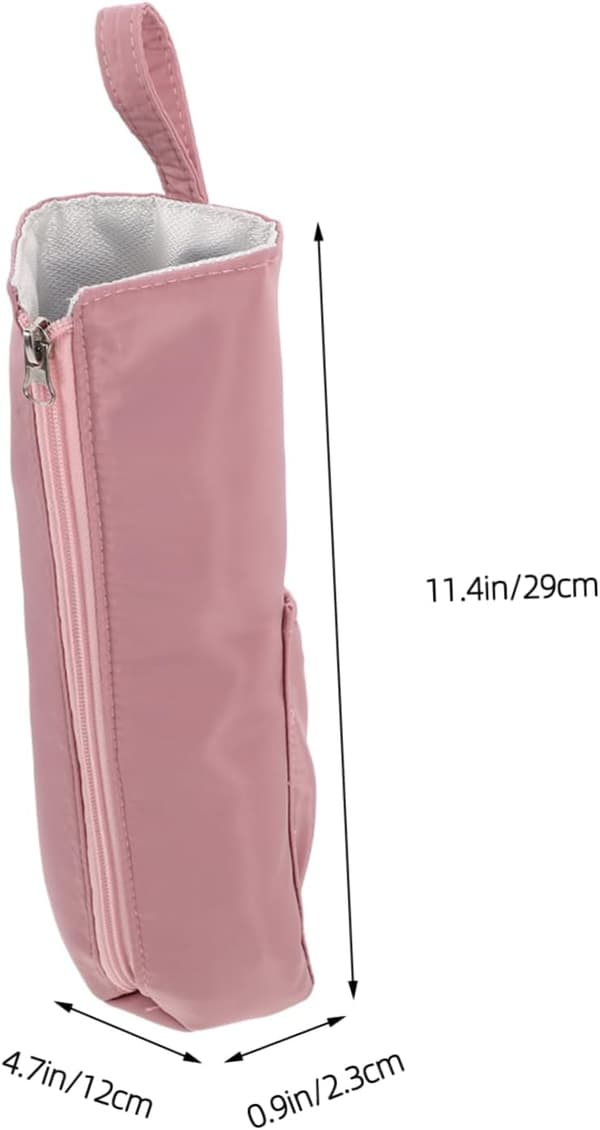 Locktång Resepåse Värmebeständig Väska för Hårverktyg Styling Organizer Mjukt Foder