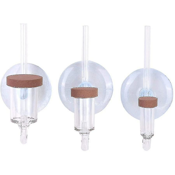 Akvarium Karbondioksid Transparent Bobleteller Forfiner Fiskedam Vannplanter (l)