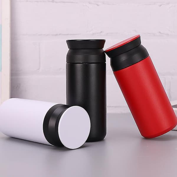 Reisekopp 350ml Vannflaske Vakuumisolert Termos 1stk hvit