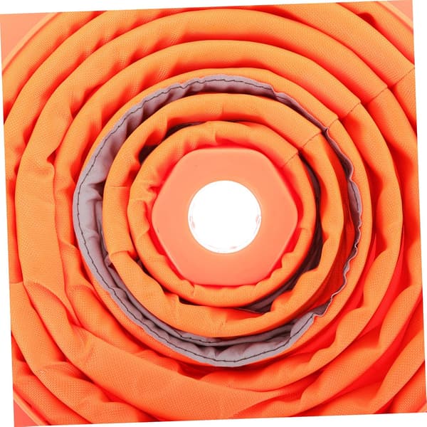 Justerbar infällbar orange trafikkon 45 cm utan ljus Multifunktionell säkerhetskon