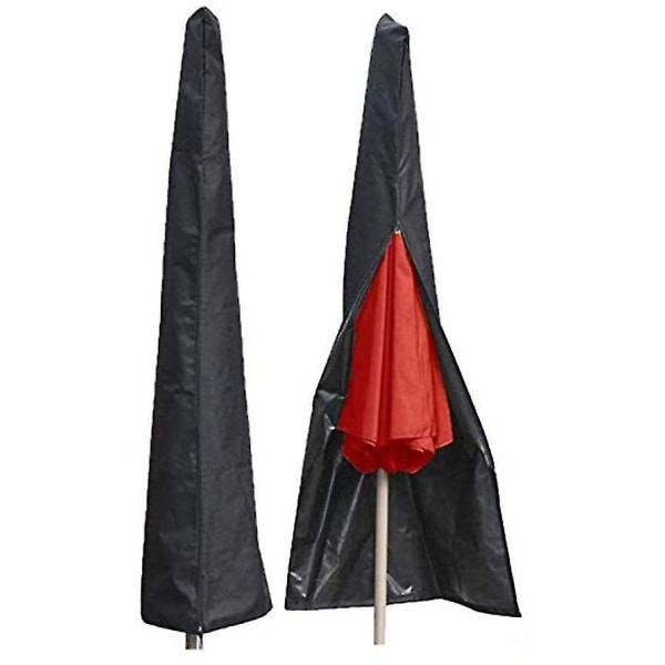 Betræk til parasol vejrbestandigt udendørs lynlås paraplybetræk