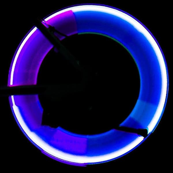 1 st Färgglada Däckventilklockor Neon Vattentäta