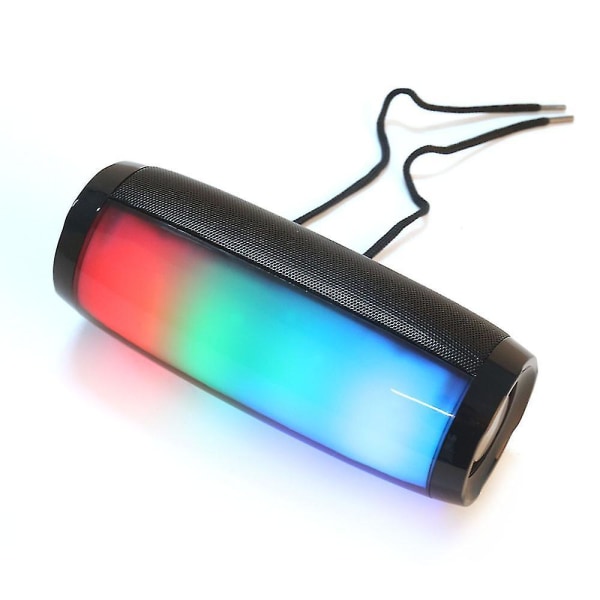 TG157 LED-blinkende lys Bluetooth-højttaler bærbart reb