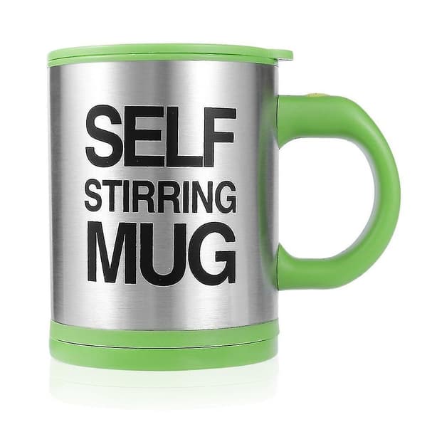 Rustfri Lazy Self Stirring Mug Automatisk Blandende Te Kaffe