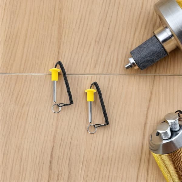 2-pack kraftiga magnetiska viktstapelstift med snabbkoppling ergonomiskt greppmaskinstift