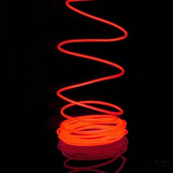 Flexibel El Wire Neon Light 3m Dansfest Bildekor