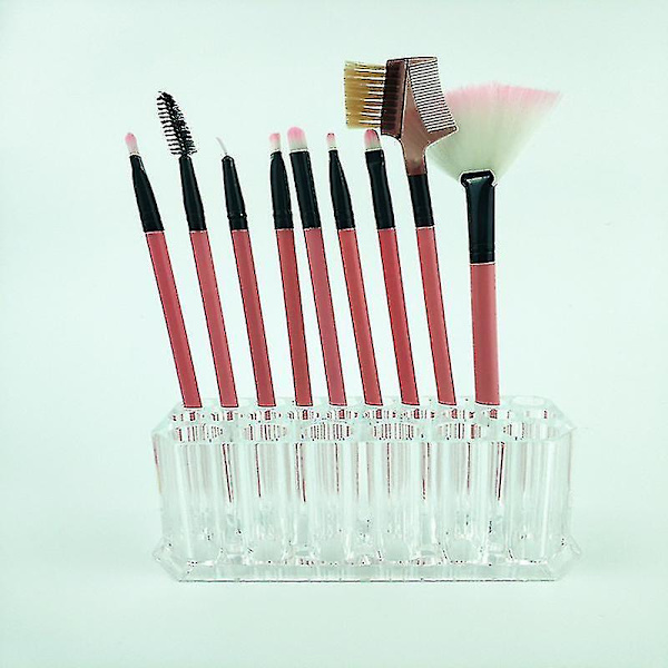 Akryl Makeupbørsteholder Opbevaring 26 Hulls Organizer
