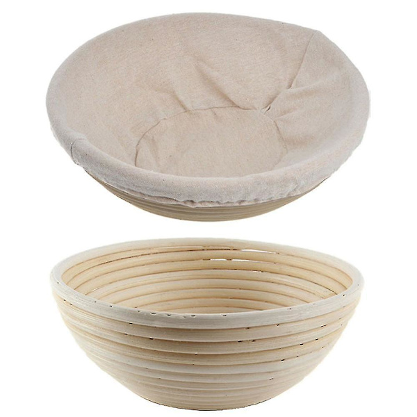Oval Brødformning Kurv i Rattan