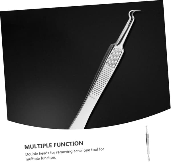 9 stk. Blackhead Extractor Buet Pincet Sæt Rustfrit Stål Fjerne Bumser