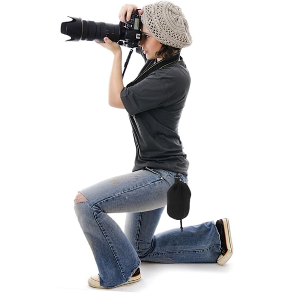 Rejseobjektivbeskytter Kameraobjektiv Etui Snørepose til Opbevaring af DSLR-objektiver