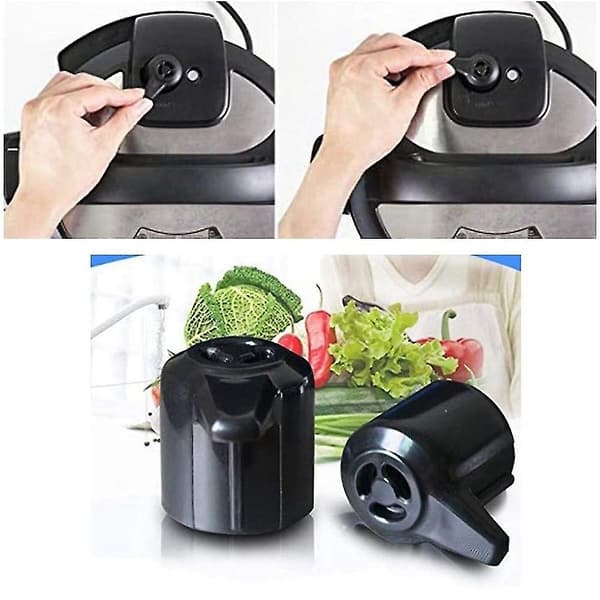 2-pack Släppventil Universal Tryckventil Släpphandtag Elektrisk Tryckkokare Ventil Ersättning