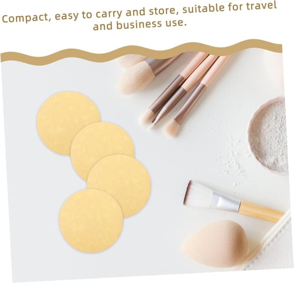 30 stk. engangs makeupfjerner-svamp til ansigtsrensning, komprimeret ansigtssvamp til makeupfjerning og ansigts-spa
