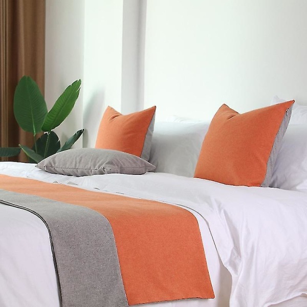 Enkel modern säng Flagga Bed Runner Luxury Homestay