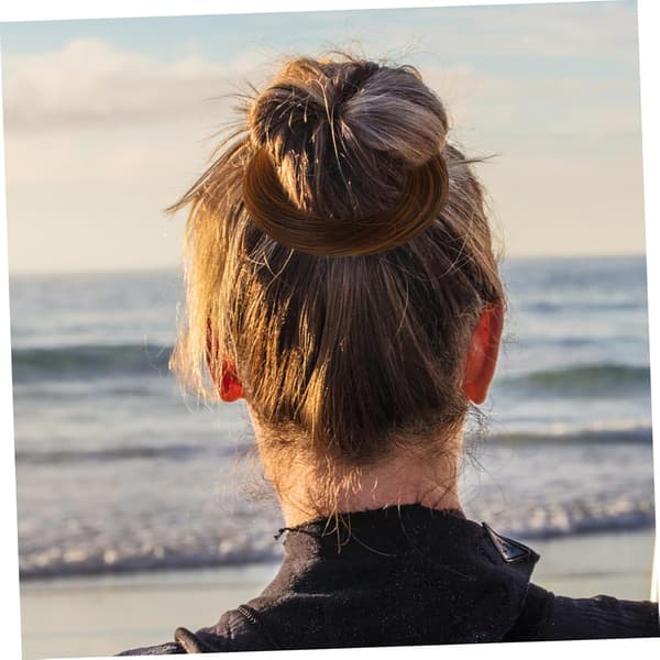 2 stk. Donut Hårknold Maker Chignon Hårringe Scrunchies til Kvinder Piger Værktøj
