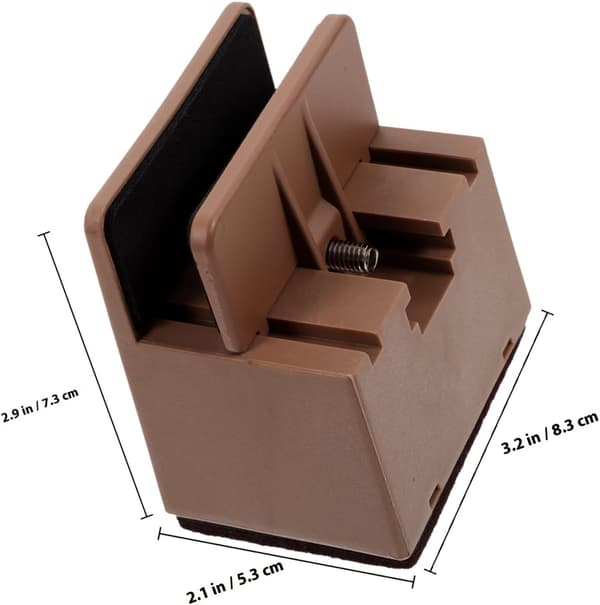 2 stk møbelhevere justerbar bredde 1cm-3.7cm