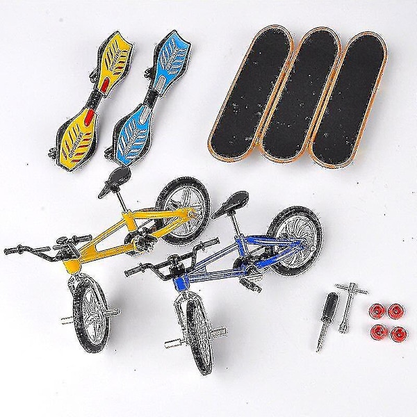 Mini Scooter To-hjulet Scooter Børns Legetøj Finger Scooter Cykel Fingerboard Skateboard