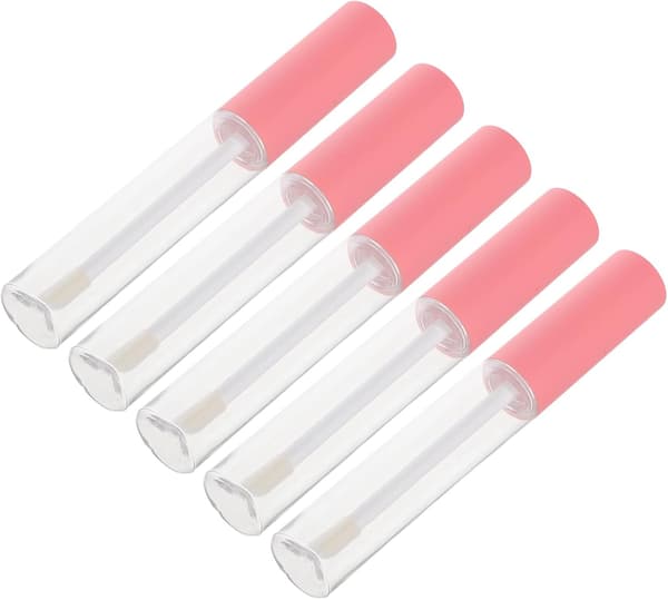 5 stk. tomme lipglossrør DIY makeup læbepomadebeholder mascararør til gloss