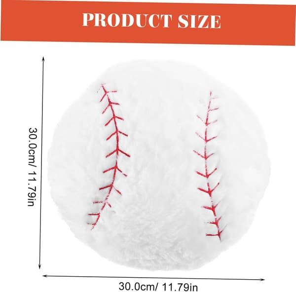 Myk plysj baseballpute baseballpute sofapute