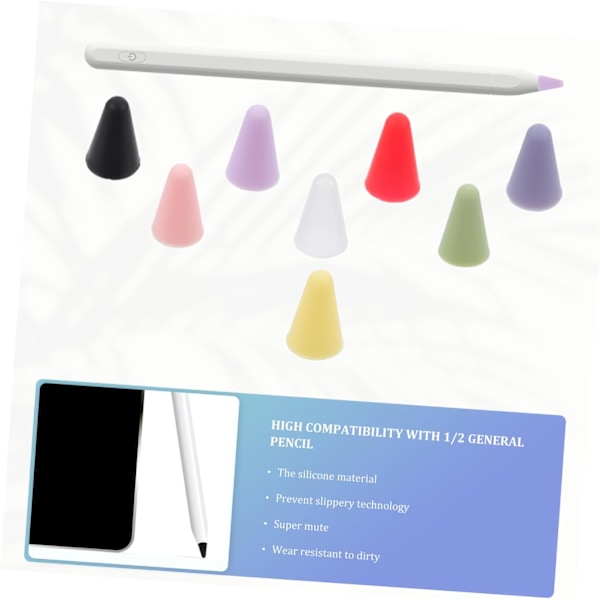 24 kpl Stylus-kotelo Stylus-suojus Stylus-kynän korkki Stylus-kynäteline