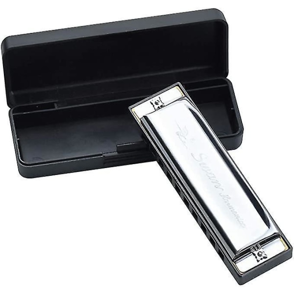 Blues Harmonica Key C 10 Holes 20 Tones Professional Phosphor