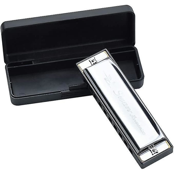 Blues Harmonica Tone C 10 Hull 20 Toner Fosforbronse Reed
