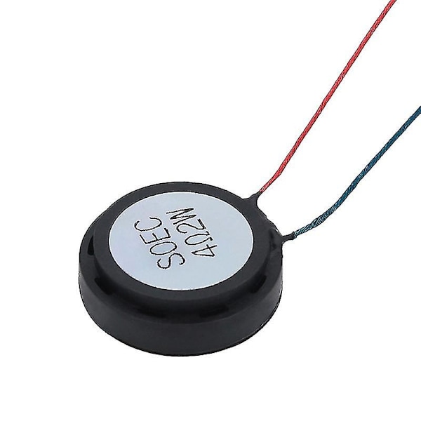 Bærbar Rund Høytaler 2cm 4ohm 2w Ultratynn Kompositt Membran Mini Høytaler