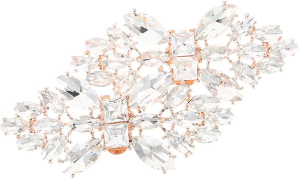 Avtakbare Rhinestone Blomsterspenner for Kvinner Elegante Hældekorasjonsspenner