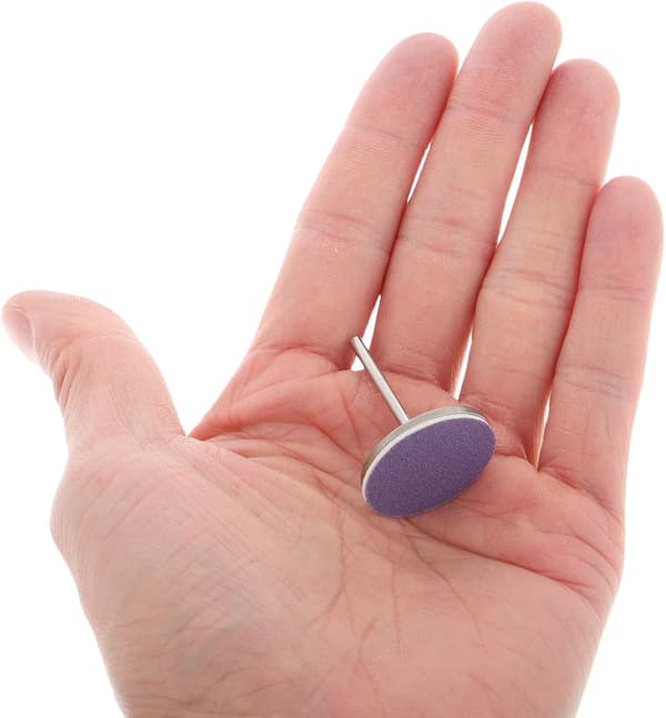 60 stk. neglebor slipeskiver med metallbit utskiftbare fotslipeputer