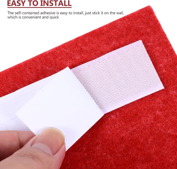 5 stk. filtpanel lydisolasjonsplate akustisk absorpsjonslydisolerende panel
