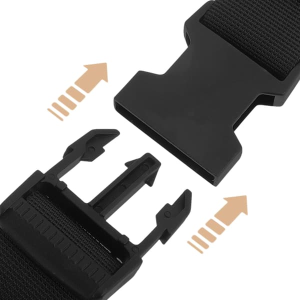 Massageolja Midjeväska med Justerbart Bälte Dubbla Fickor Organizer för Eteriska Oljeflaskor