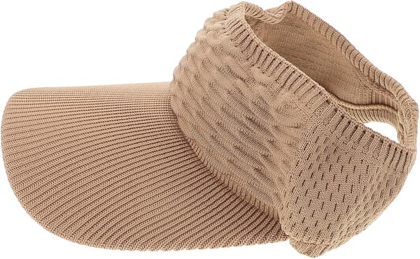 Utendørs sport baseballcaps kvinner menn bred brem visir løping solskjerm spiss sommerhatt