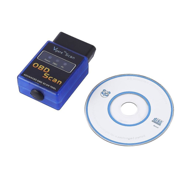 Mini ELM327 Bluetooth OBDII Auto Scanner B06 Diagnostisk