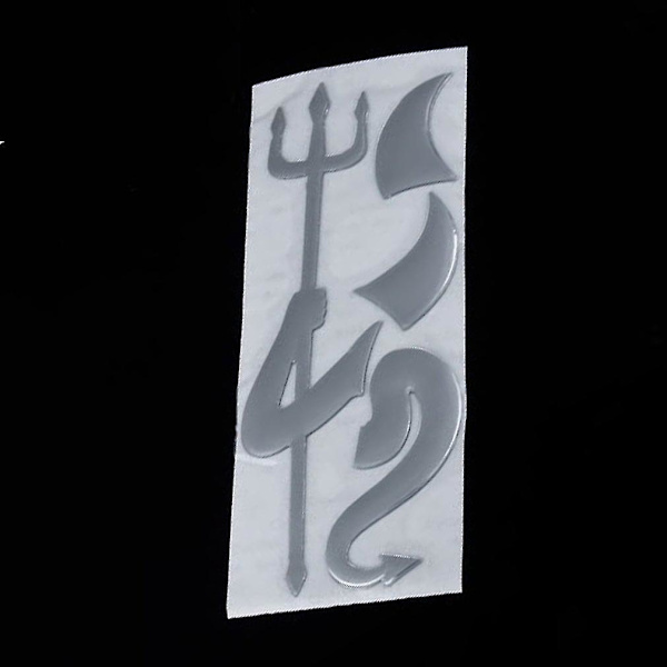 Bilsticker 3D Djævelstil Demon