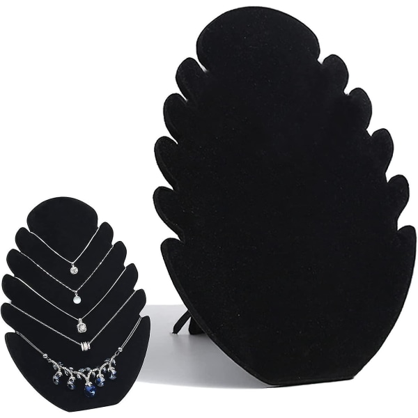Fløjl Halskæde Displaybræt 5 Hakker Armbåndsholder