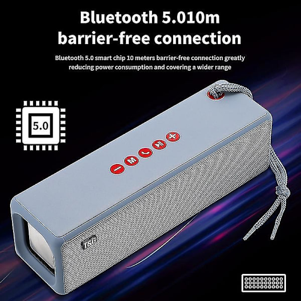 Portabla Bluetooth-högtalare med hög effekt, soundbar, HiFi